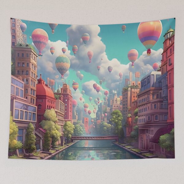Item preview, Urban Metamorphosis: A Surreal Journey through Trees and Rivers designed and sold by InsaneLEDP.