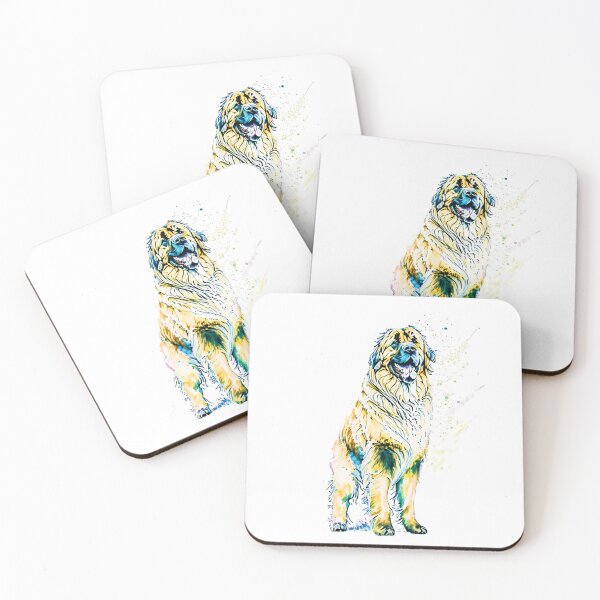 Item preview, watercolor dogs leonberg - funny dog designed and sold by NewStyle44.