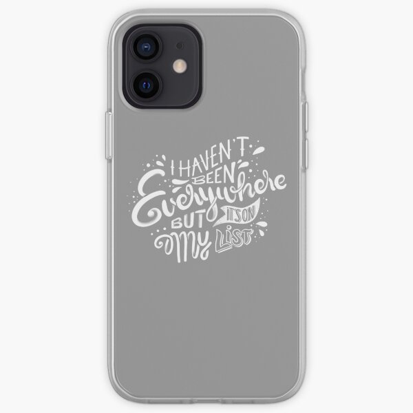 I haven't been everywhere but it's on my list - Calligraphic hand writing iPhone Soft Case