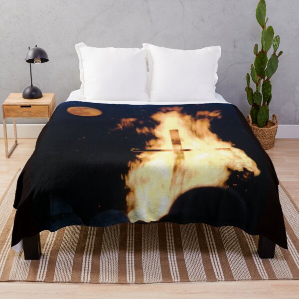 Item preview, The Bonfire, The Cross, and The Red Full Moon designed and sold by EpicVistas.
