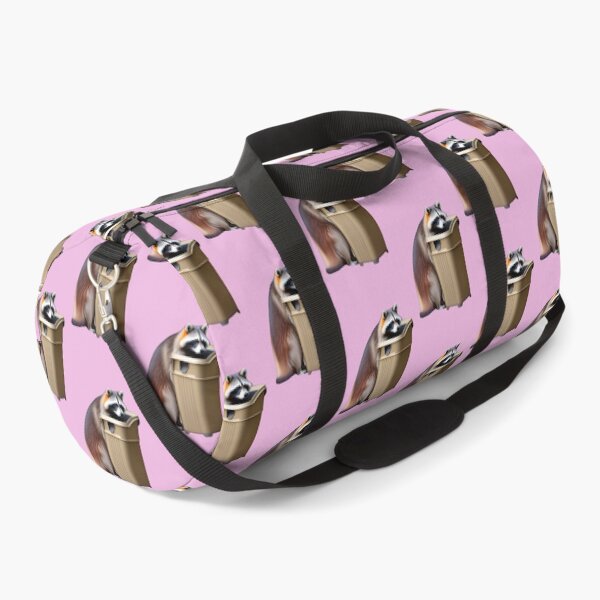 Item preview, Raccoon in garbage - Raccoon with trash can (Pink) designed and sold by Slepy13.