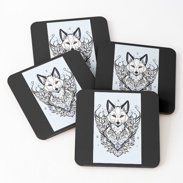 Item preview, Nordic Fox Inked Whispers: Fur Expression designed and sold by Mechanical-Artt.