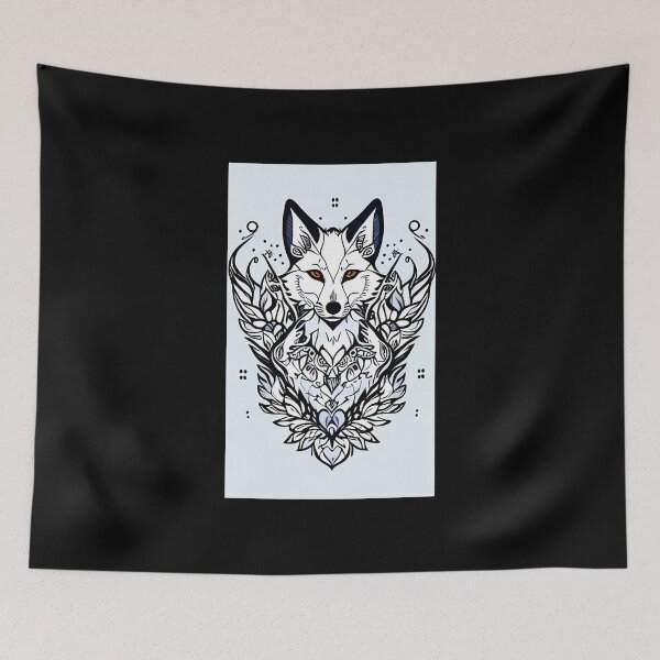 Item preview, Nordic Fox Inked Whispers: Fur Expression designed and sold by Mechanical-Artt.