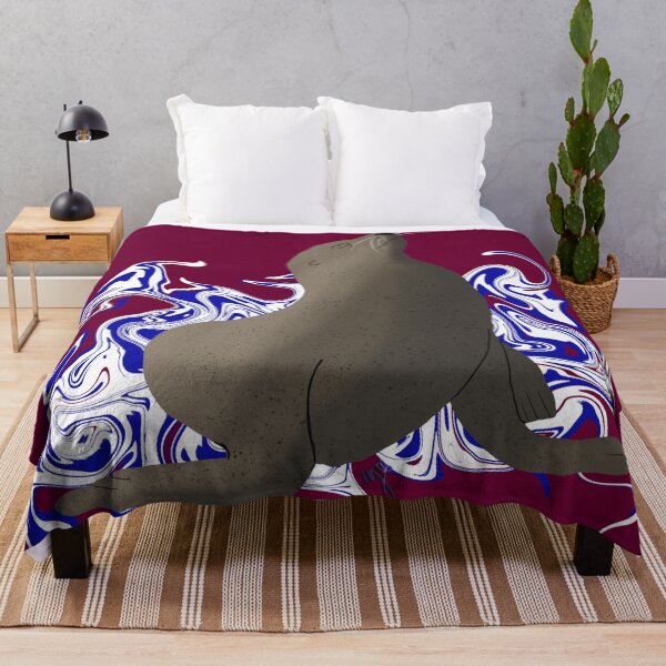 Item preview,  Happy Sea Lion Mauve designed and sold by Artful Things.