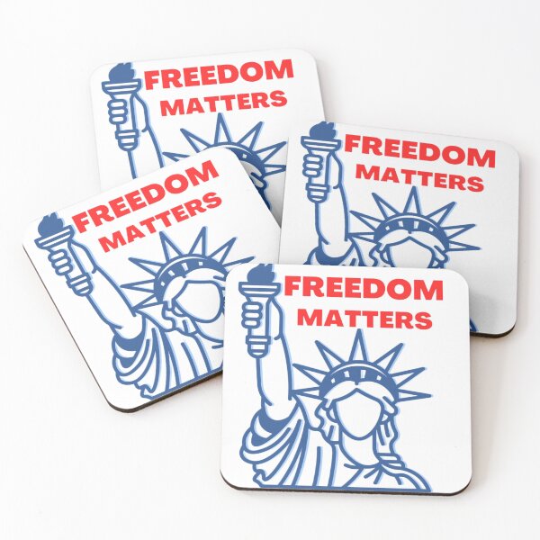 Item preview, Freedom matters- usa independence day designed and sold by vyascreations.