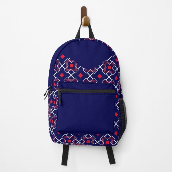 Item preview, Red Geometric Zig Zag designed and sold by MCanvasworks.