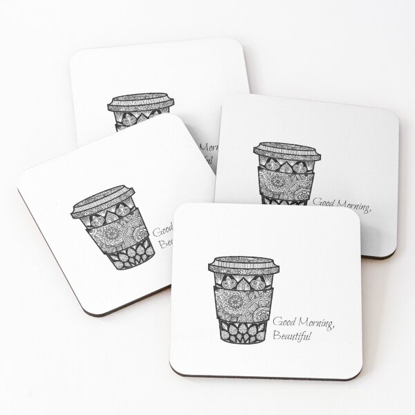 Item preview, Good Morning, Beautiful  designed and sold by Zen's Doodles.