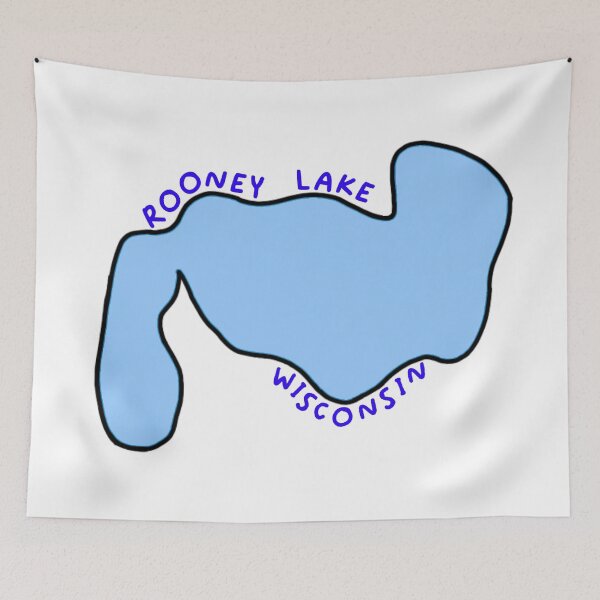 Item preview, Rooney Lake outline  designed and sold by BakerShaker04.