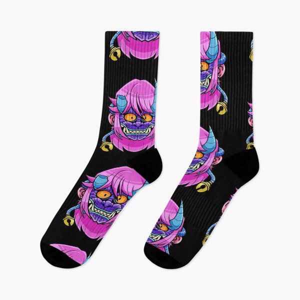 Item preview, pink haired deity designed and sold by Artista-y-Vaga.