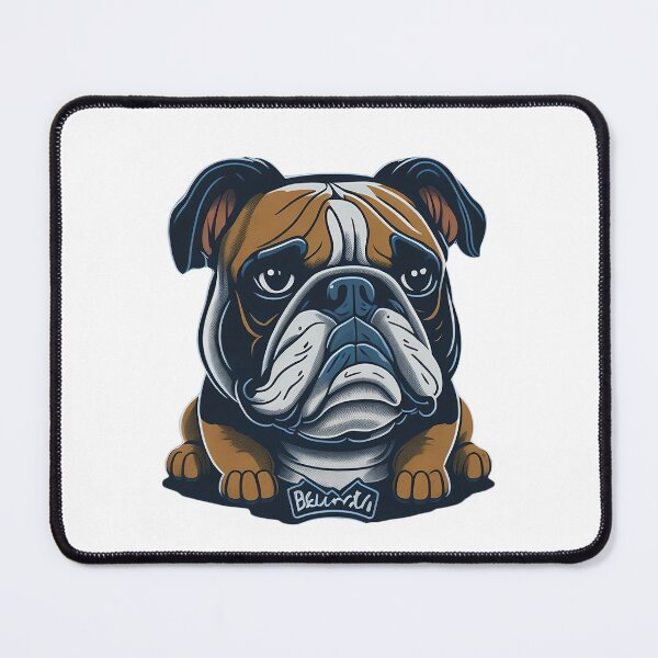 Item preview, Sleepless Struggler: The Tireless Bulldog designed and sold by hmadan.