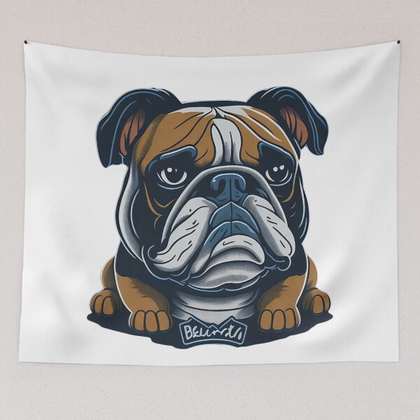 Item preview, Sleepless Struggler: The Tireless Bulldog designed and sold by hmadan.