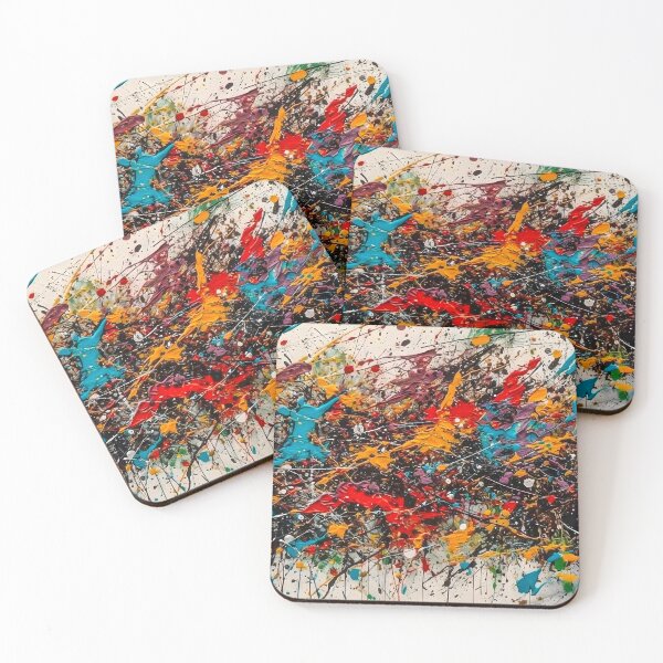 Item preview, Unique Jackson Pollock Style Abstract Painting Pattern - Get This Beautifully Designed designed and sold by AlanPhotoArt.