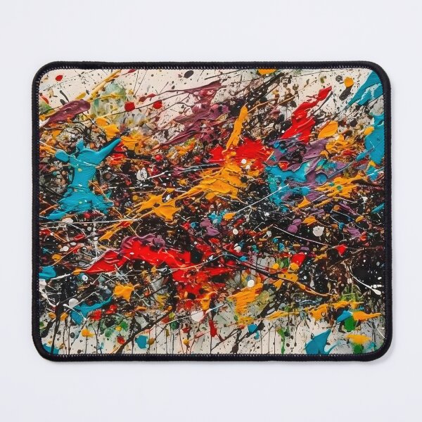Item preview, Unique Jackson Pollock Style Abstract Painting Pattern - Get This Beautifully Designed designed and sold by AlanPhotoArt.