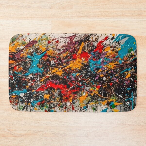 Item preview, Unique Jackson Pollock Style Abstract Painting Pattern - Get This Beautifully Designed designed and sold by AlanPhotoArt.