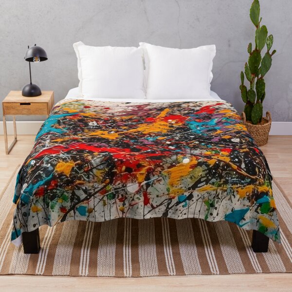 Item preview, Unique Jackson Pollock Style Abstract Painting Pattern - Get This Beautifully Designed designed and sold by AlanPhotoArt.