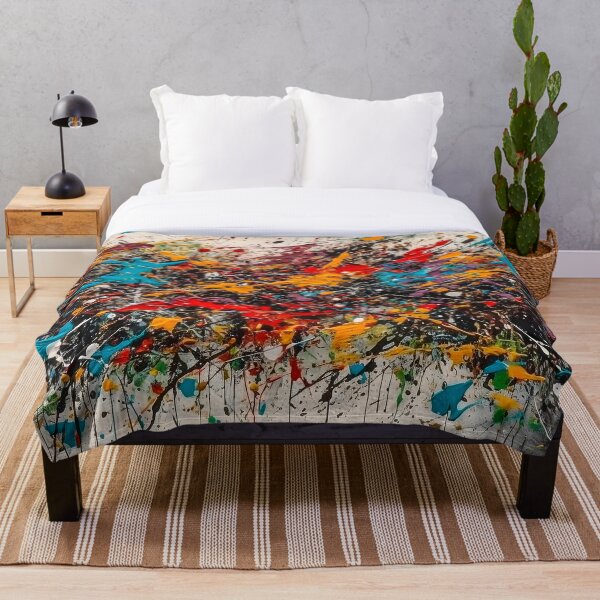 Item preview, Unique Jackson Pollock Style Abstract Painting Pattern - Get This Beautifully Designed designed and sold by AlanPhotoArt.