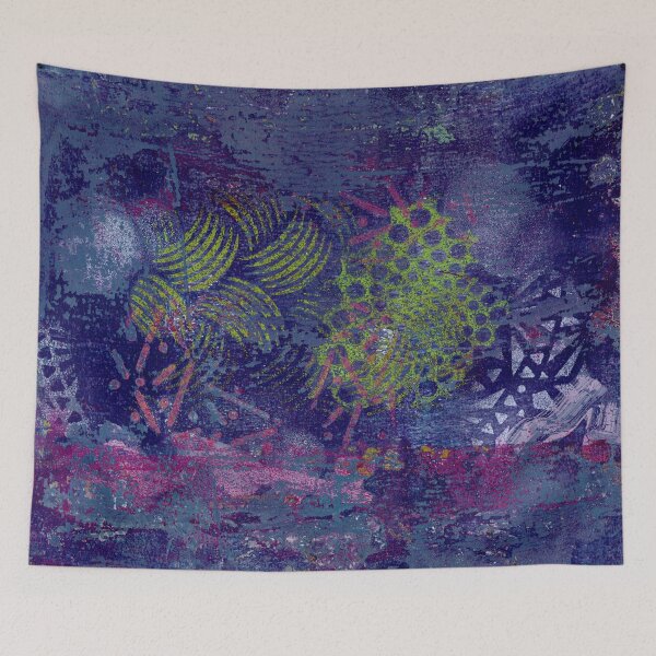 Item preview, Abstract in Blue and Green designed and sold by LiszaB.