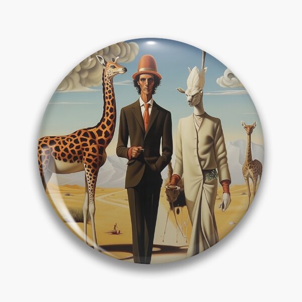 Artikelvorschau, Surrealistische Giraffe Dali inspirierte KUNST entworfen und verkauft von PoorBoyJohnny.