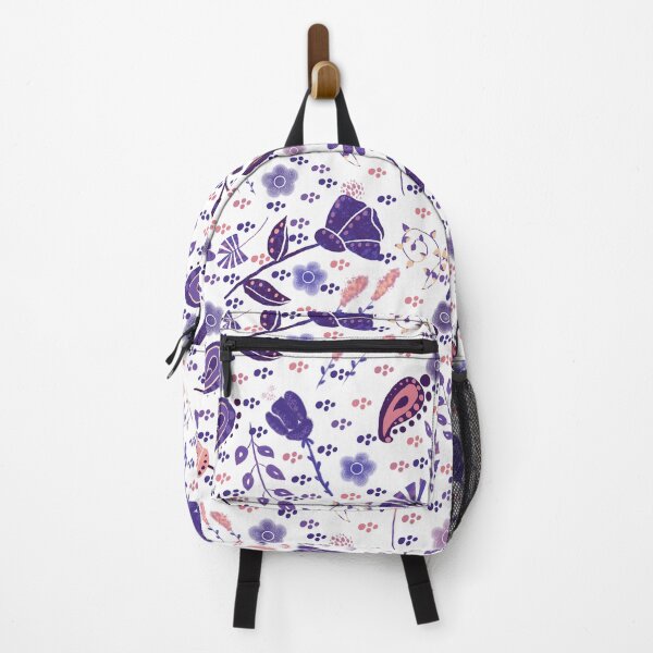 Artikelvorschau, Paisley Flowers purple entworfen und verkauft von Artful Things.