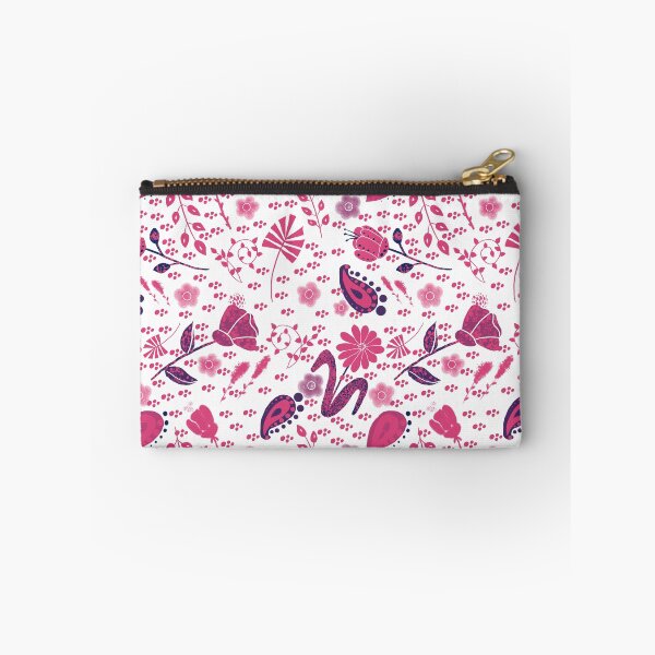 Artikelvorschau, Paisley Flowers pink entworfen und verkauft von Artful Things.