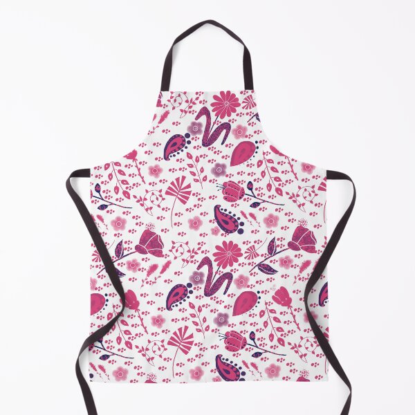 Artikelvorschau,  Paisley Flowers pink entworfen und verkauft von Artful Things.