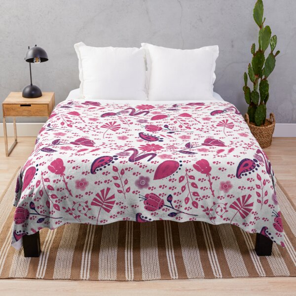 Artikelvorschau, Paisley Flowers pink entworfen und verkauft von Artful Things.