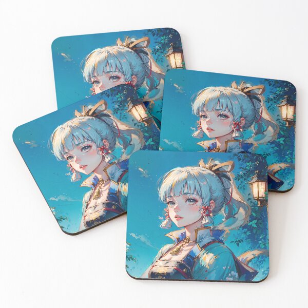 Item preview, Kamisato Ayaka Genshin Impact Close-up Portrait | Adorable Ayaka Genshin | Ayaka lover gift designed and sold by BoredF.