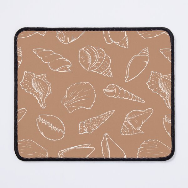 Item preview, Seashell Outline on Sand Pattern designed and sold by CreativeDraws42.