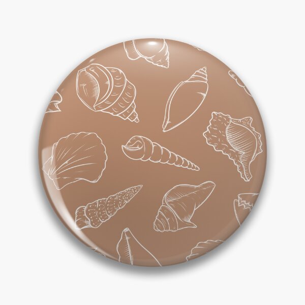 Item preview, Seashell Outline on Sand Pattern designed and sold by CreativeDraws42.