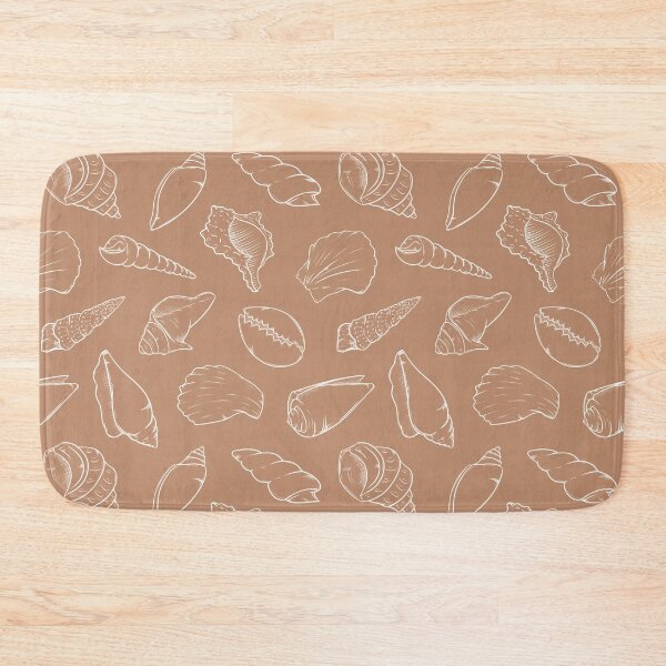 Item preview, Seashell Outline on Sand Pattern designed and sold by CreativeDraws42.