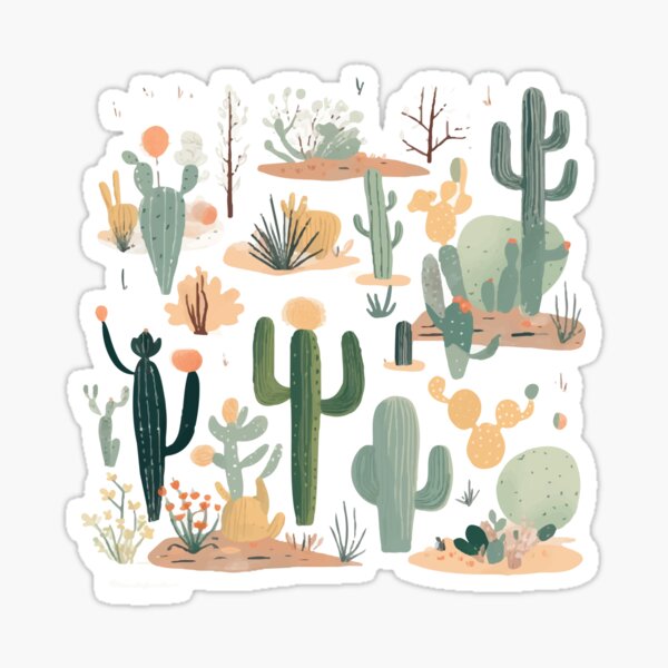 Item preview, Desert Botanical Garden | Cactus designed and sold by JolieMastery.