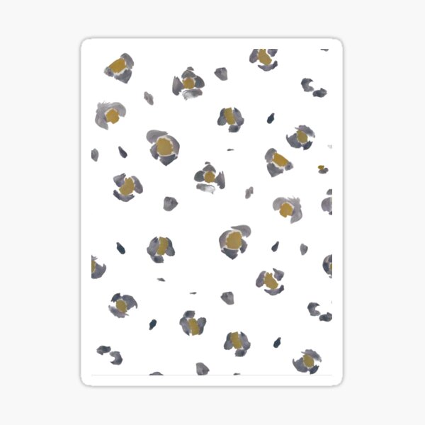 Item preview, Acuarela minimalista metálica con estampado de leopardo dorado. designed and sold by RachelRebel.