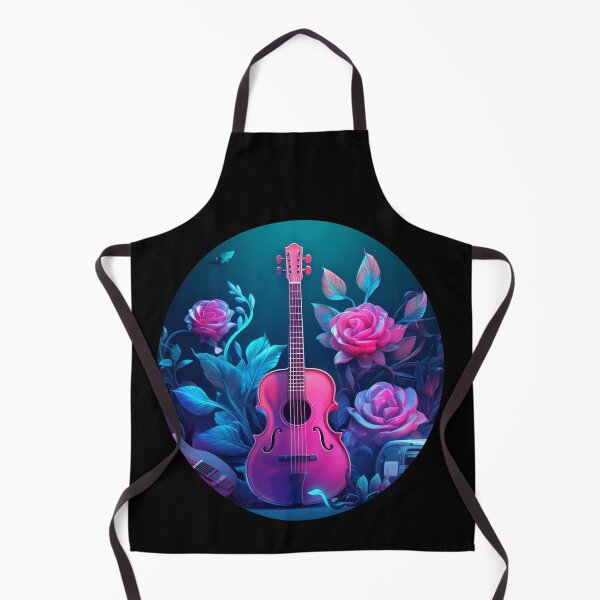 Item preview, pink acoustic bass guitar designed and sold by Artbellachi.