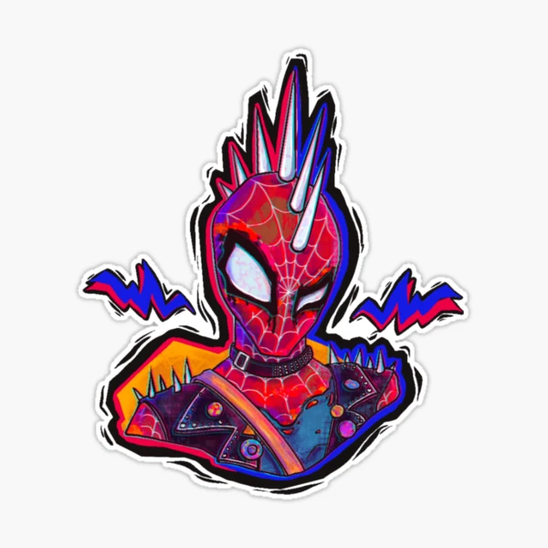 Spider-verse Hobie Brown Sticker for Sale by ViridianityArt