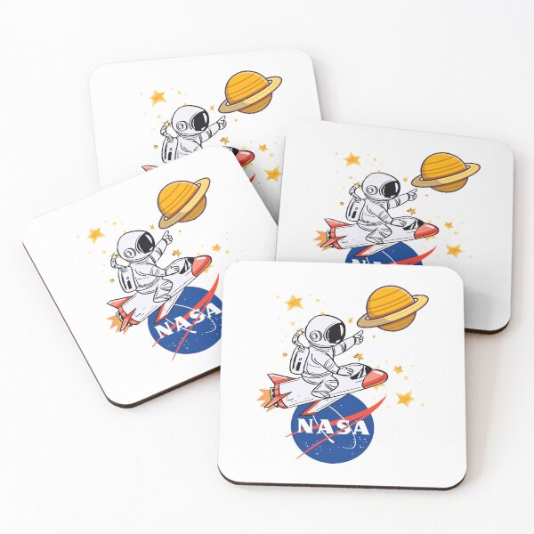 Item preview, Nasa Astronaut on Rocket designed and sold by Kormix.