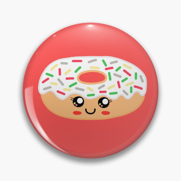 Item preview, Cute Christmas donut-red background designed and sold by charmednight.