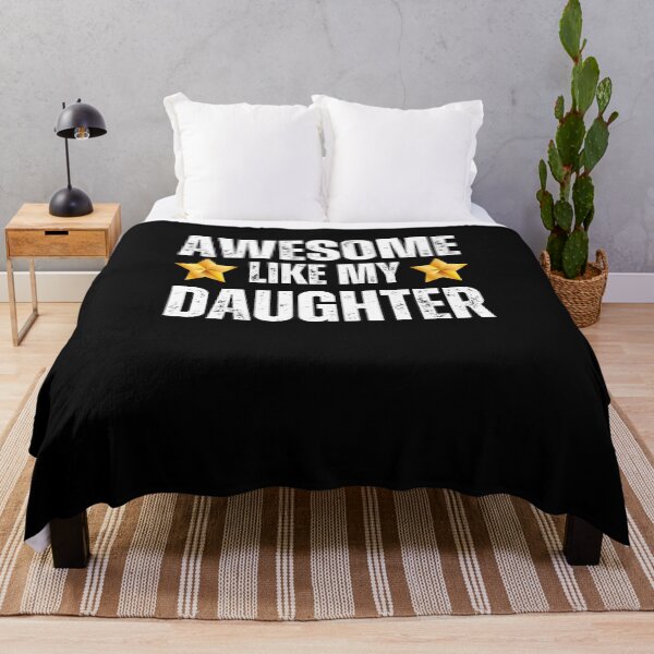 Item preview, Awesome Like My Daughter Shirt - Awesome Parent Gift For Mother Or Father designed and sold by lou731.