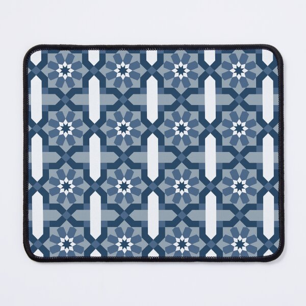 Item preview, Geometric Tile - Blue designed and sold by MCanvasworks.