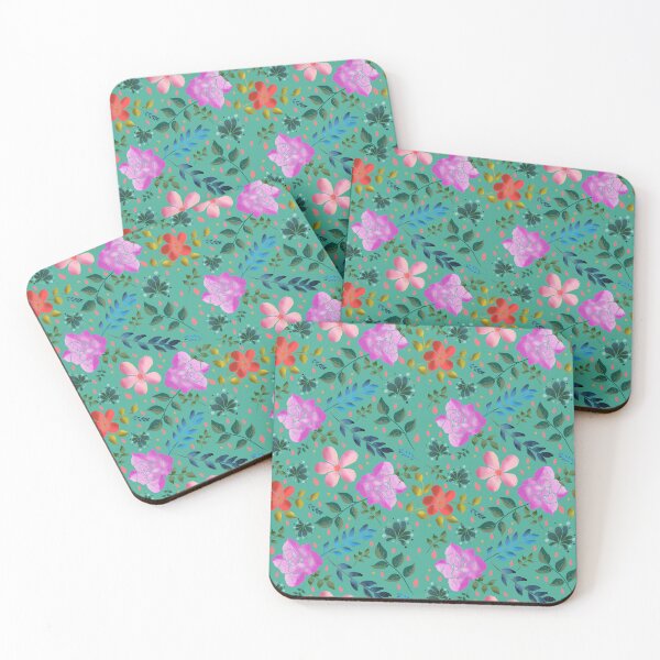 Item preview,  Flowers and ferns mint designed and sold by Artful Things.