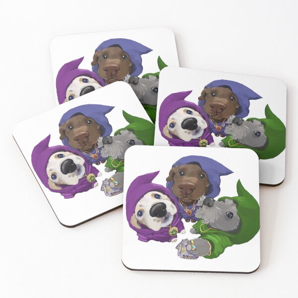 Item preview, puppy wizard money gang designed and sold by raposilda.
