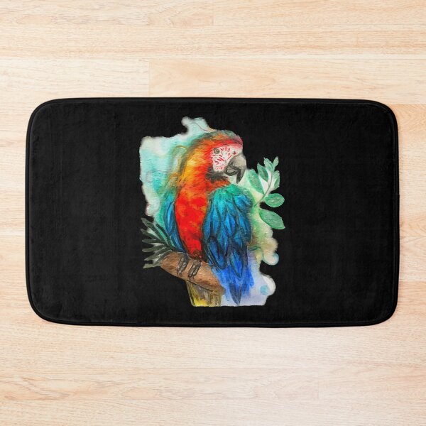 Item preview, Macaw watercolor designed and sold by Klcarr892.