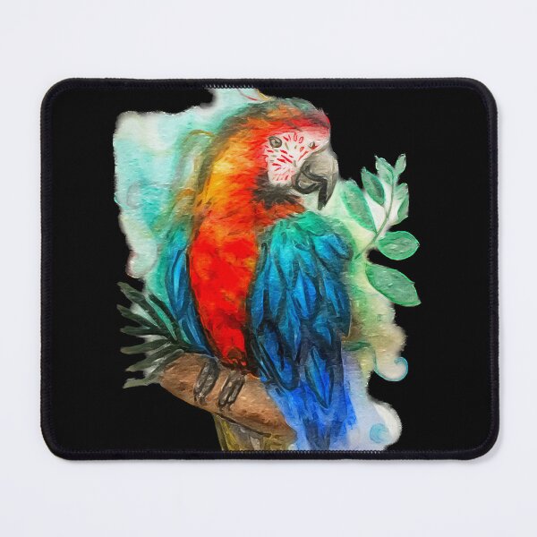 Item preview, Macaw watercolor designed and sold by Klcarr892.