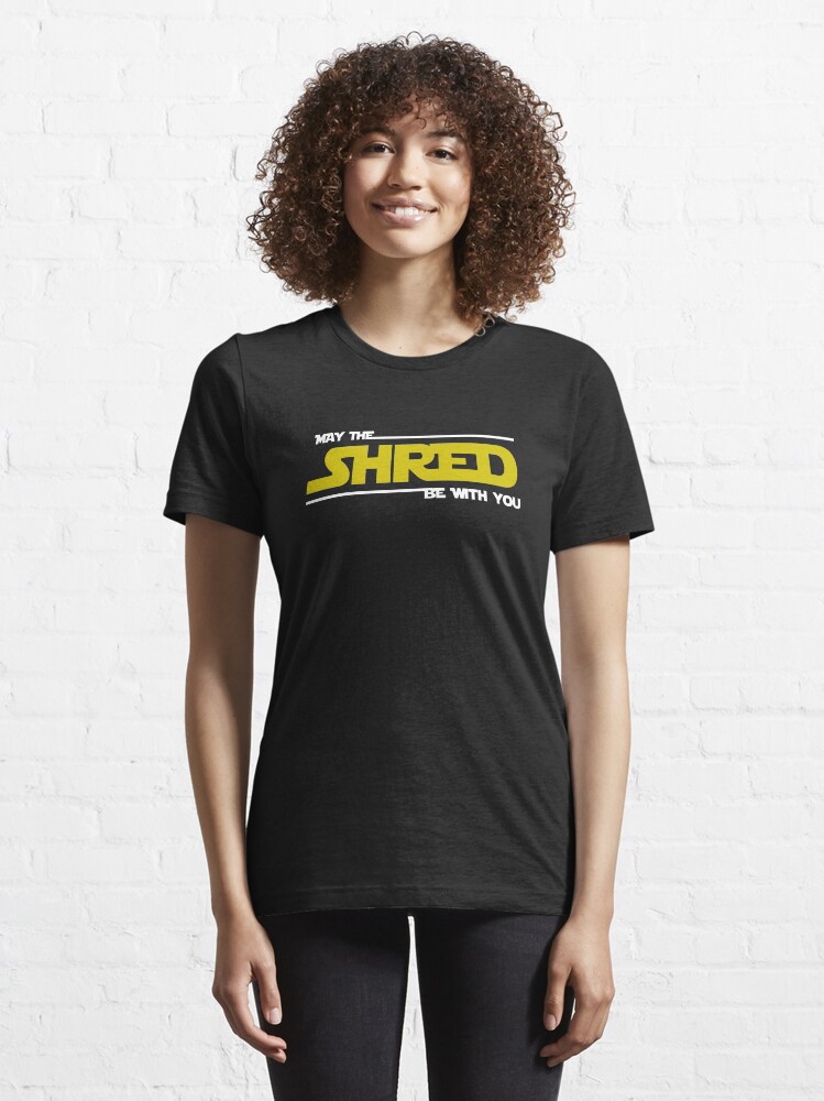Alternate view of Shred Be With You Essential T-Shirt