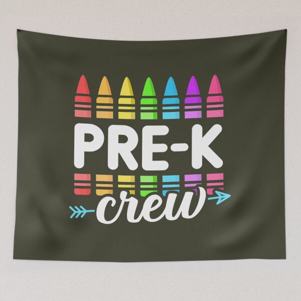 Item preview, Pre-K Crew Teacher Team Squad Hello Back School Graduation 	 	 designed and sold by lastrmzddn20.