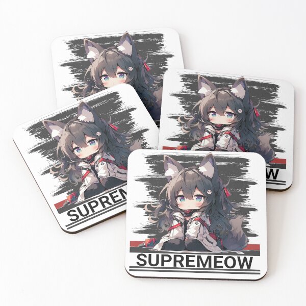 Item preview, Supremeow designed and sold by Chibi Cat Art Corner.