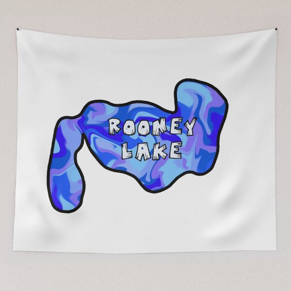 Item preview, Rooney Lake outline  designed and sold by BakerShaker04.