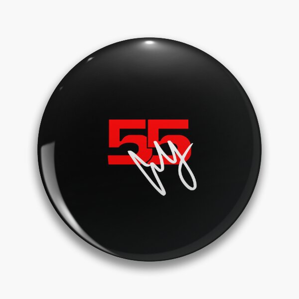 Item preview, Carlos Sainz number and signature dark (Francesco) designed and sold by ff1merch ..