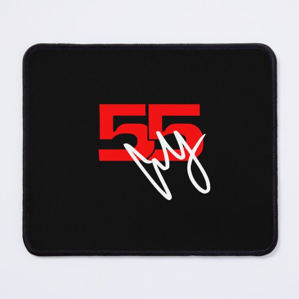 Artikelvorschau, Carlos Sainz Nummer und Signatur dunkel (Francesco) entworfen und verkauft von ff1merch ..