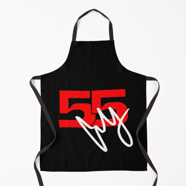 Artikelvorschau, Carlos Sainz Nummer und Signatur dunkel (Francesco) entworfen und verkauft von ff1merch ..