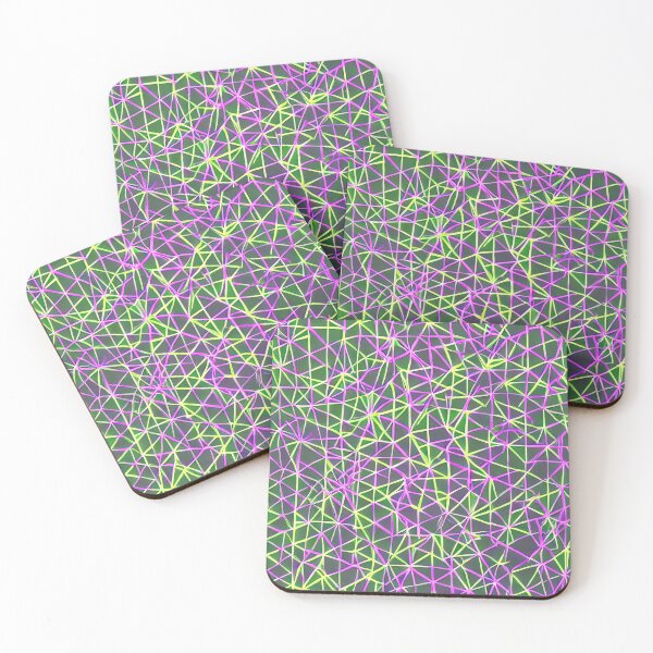 Item preview, Colorful Geometric Design pattern - AI Art, Modern Home Decor,  triangles, squares, circles designed and sold by casaai.